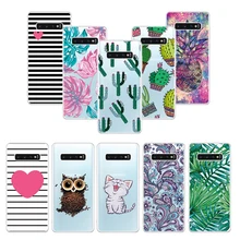 Мягкие силиконовые чехлы для samsung Galaxy A50 A60 A70 A40 A30 A20 A10 A20E A40S M30 M20 M10 мультфильм печатных защитный чехол-накладка на заднюю панель