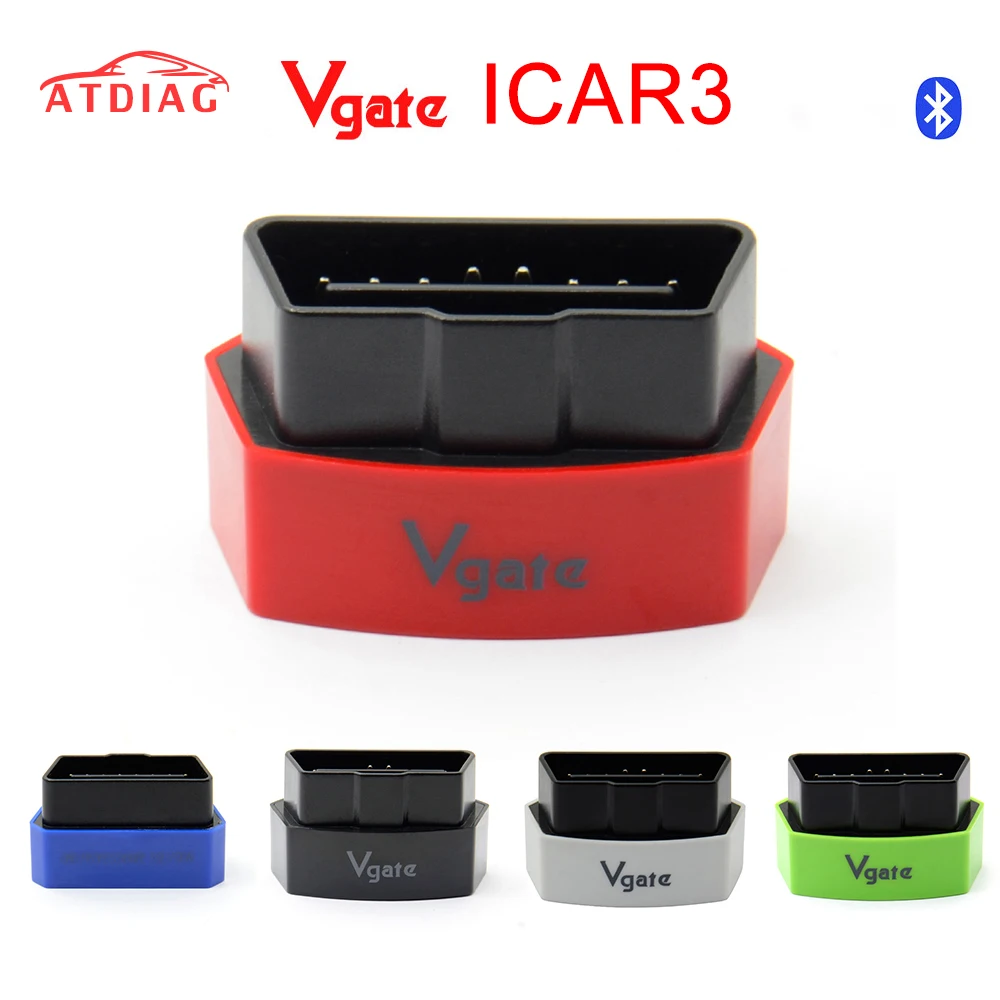 Vgate iCar3 ELM327 Bluetooth интерфейс на Android Torque Icar 3 ELM 327 OBD 2 II|Считыватели кодов и сканеры| |