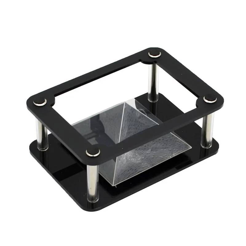 Universal 3D Holographic Projection Pyramid for smartphone 4.5-5.5 inch hologram display pepper ghost (16)