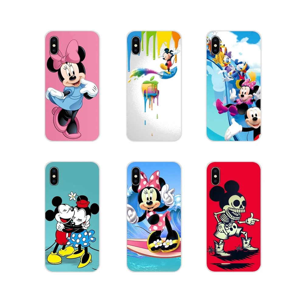 

For Motorola Moto X4 E4 E5 G5 G5S G6 Z Z2 Z3 G3 G2 C Play Plus Accessories Phone Shell Covers cartoon mickey mouse
