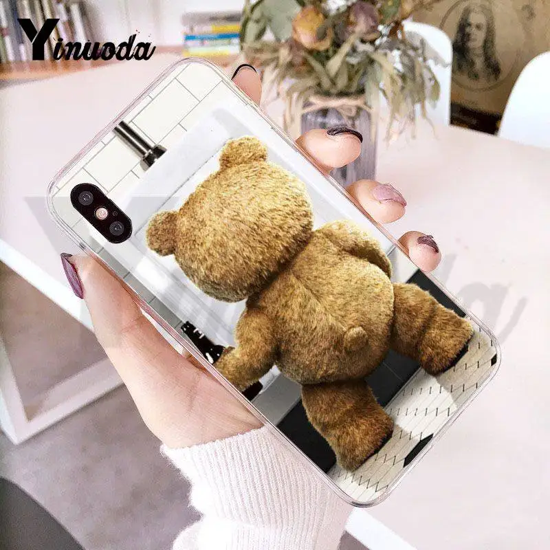 Чехол для телефона Yinuoda с изображением медведя из фильма Поцелуй Мой ягодиц