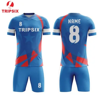 

Sublimation Soccer Jersey Thai Quality Football Uniform Free Shipping Soccer Jersey