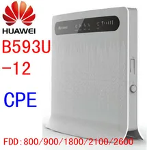 unlocked HUAWEI B593 b593u 12 LTE mifi font b WiFi b font 4G home font b