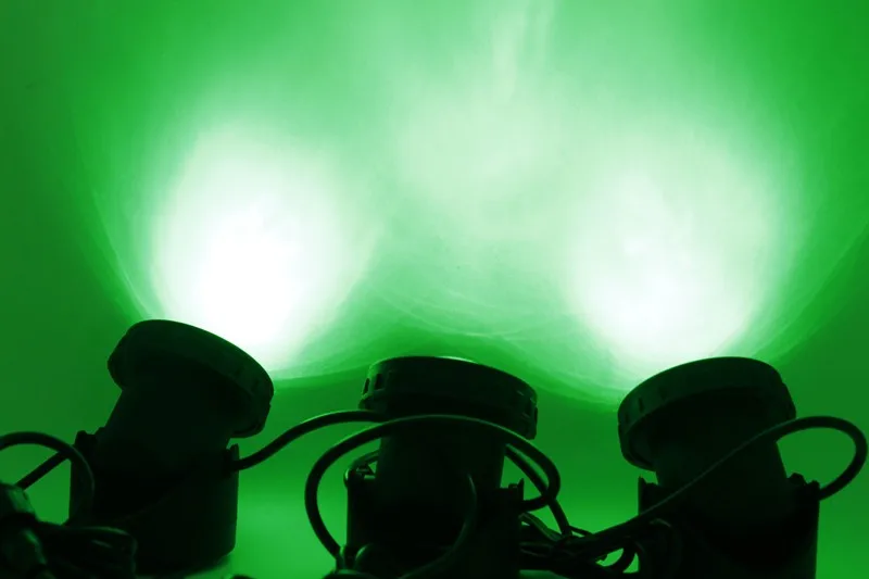 Светодиодный подводный Солнечный свет с солнечной батареей 3 лампы подводной лодки прожектор 18 светодиодный S RGB садовый бассейн, Пруд Лампа подводный свет