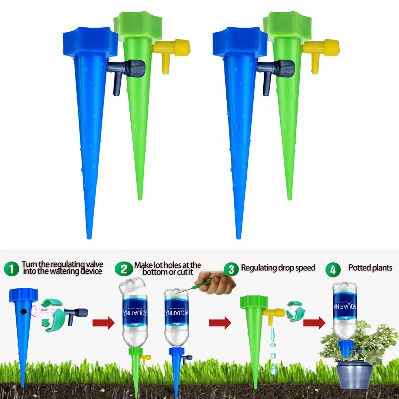 

1PCS Random Automatic Watering Of Flowers Plant Micro Drip Irrigation System Automatic Drip Irrigation Bottle Device Controller