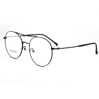 

Titanium Personality Pilot Myopia Sunglasses Men Eyeglasses Frames Women Eyewear Fashion Ultra Light Super Large Glasses Frames