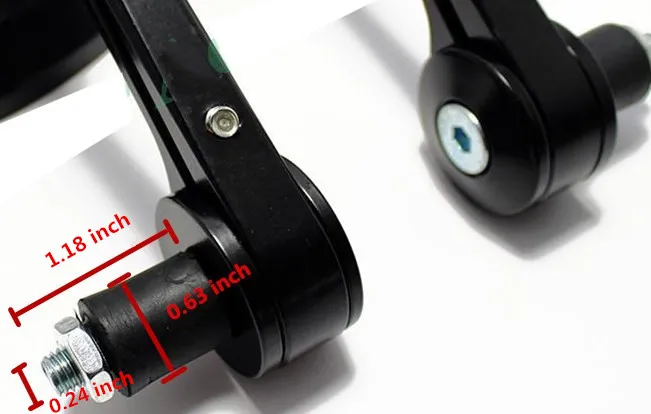Retrovisores de Moto Laterais para Cafe Universal 7 e 8 Round Bar End Espelhos Motocicleta Motorbike Scooters Espelho Retrovisor Espelhos Retrovisores Racer 8 Universal 78 extremidade da barra redonda espelhos