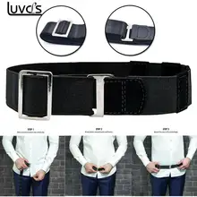 Black Color 120cm Fashion Shirt Holder Adjustable Near Shirt Stay Best Tuck It Belt for Women Men Work Interview