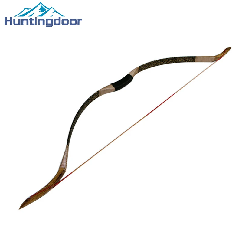

136cm Huntingdoor Archery Estilingue Traditional Longbow High Quality Recurve Hunting Bow for Archery Hunting or Shooting
