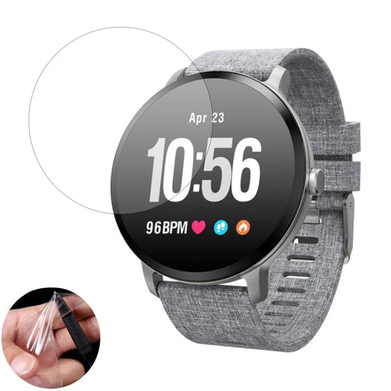 

Protective Film Guard Protection For 1.3" V11 Bluetooth Fitness Sport Smart Watch Screen Protector Cover Not Tempered Glass