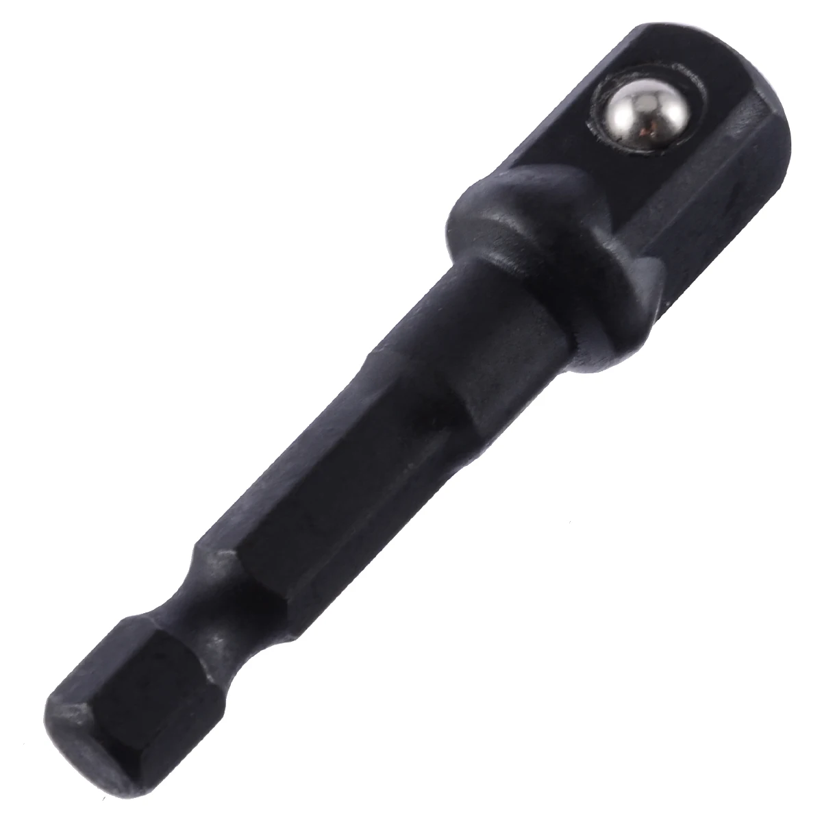 Mayitr 3 Pcs Hex Shank Socket Adapter Set Socket Driver Drill Bits 1/4" 3/8" 1/2" Extension Drill Bit for Electric Power Tool
