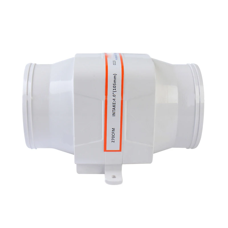 3" 4"waterproof inline air blower, 12V 24V DC RV vent, boat bilge ventilation fan