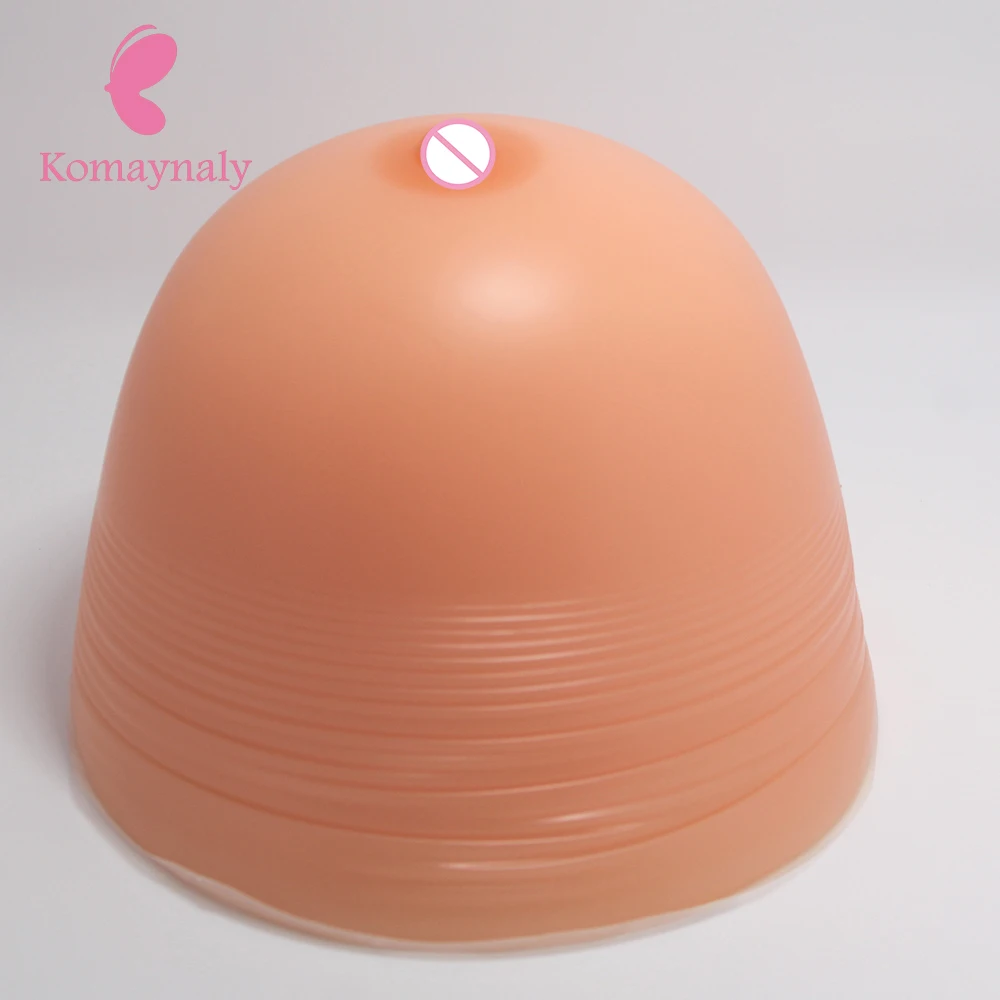 Komaynaly 1000g a pairs waterdrop Hot Sale Artificial Silicone Breast Forms Fake Breasts For Crossdresser Mastectomy Cosplay | Женская