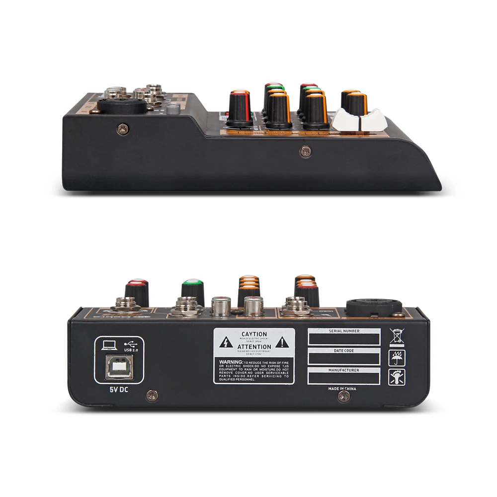 Debra MINI3 4-channel portable audio mixer DJ