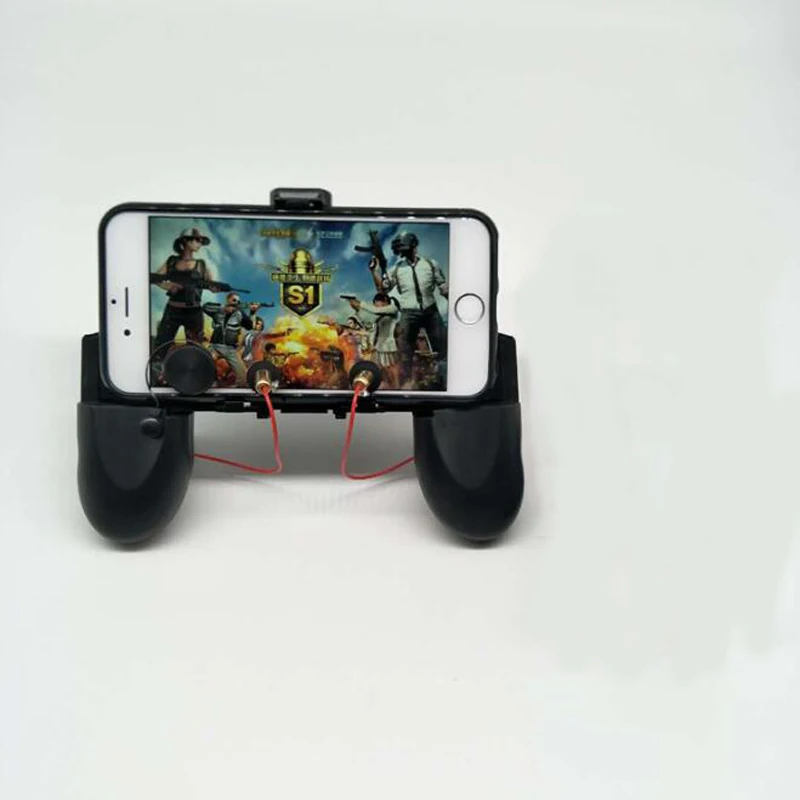 

For PUGB Mobile Game Controller PUBG Mobile Joystick Gamepad Metal L1 R1 Button for iPhone Gaming Pad Android