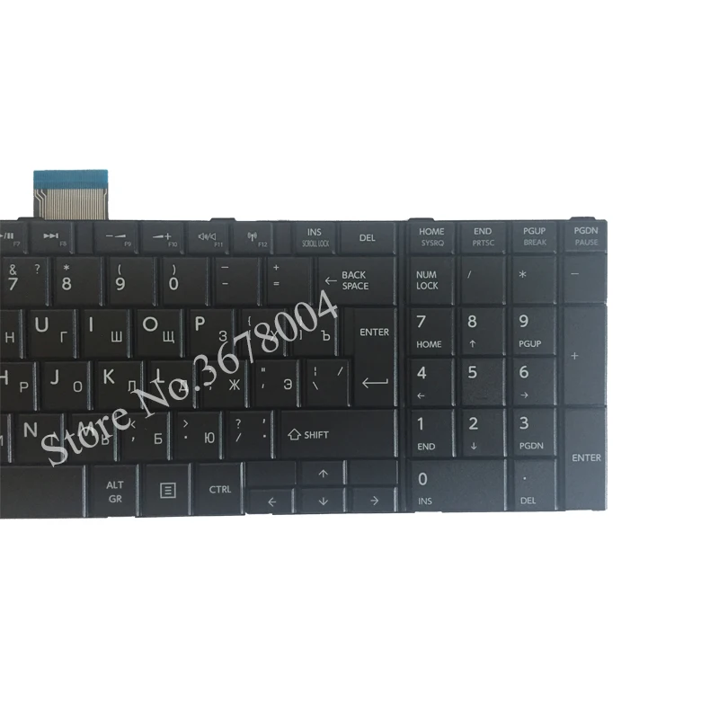 Новая русская клавиатура для ноутбука TOSHIBA SATELLITE C850 C855D C850D C855 C870 C870D C875 C875D L875D RU Клавиатура ноутбука