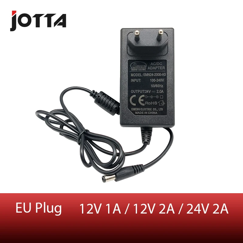 AC 100-240V в DC 24V 2A/12V 2A/12V 1A EU Plug AC/DC адаптер питания зарядное устройство адаптер питания для светодиодных лент