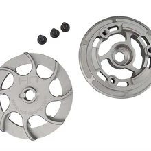 Сверхмощный ЧПУ обработанный твердый анодированный алюминий тапочка давления пластины и ступицы для Traxxas X Maxx