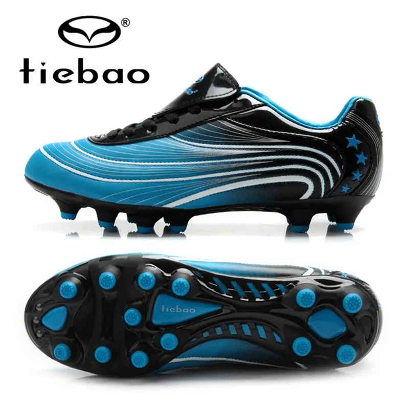 TIEBAO Brand Professional Men Women Outdoor Football Boots AG Soles