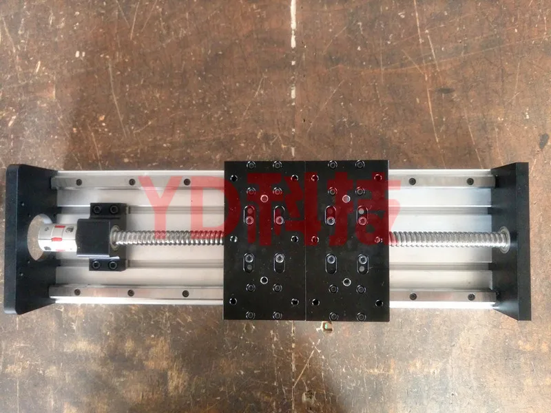 

GX155*150 2005 Sliding Table effective stroke 2000mm Guide Rail XYZ axis Linear motion with NEMA 34 stepper motor double block
