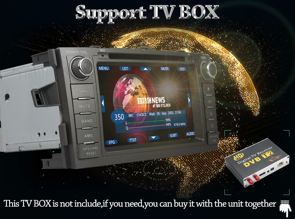 Sale Owtosin Car Radio Multimedia Video Player Navigation GPS Android 9.0 For Toyota Avensis 2009 2010-2015 Car 4GB RAM 32 GB ROM 18