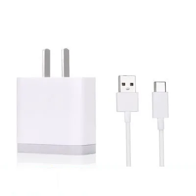 Original Xiaomi Fast Charger 27W QC 3.0 turbo Charge Adapter usb 3.1 Type C Cable for mi a3 9 se 9t pro max 3 Ridmi note 7 8 pro - Plug Type: QC3.0 Charger set