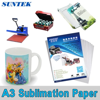 

100-PCS A3 Size SUBLIMATION INK TRANSFER PAPER HEATPRESS FOR VIRTUOSO PRINTERS