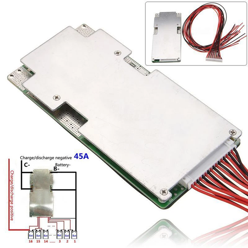 3 S/4S/13 S/16 S/20 S/24 S BMS Щит защиты печатной платы для 18650 элемент литиевой
