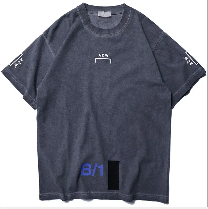 

New High 2019 ACW A Cold Wall T Shirts kanye T-Shirt Hip Hop Skateboard Street Cotton T-Shirts Tee Top Top #ST11