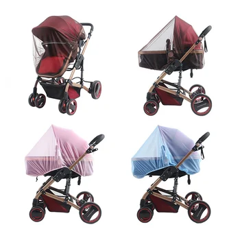 

Newborn Baby Stroller Crip Netting Toddler Infant Pushchair Mosquito Insect Net Safe Mesh Outdoor Baby Care Full Cover Netting