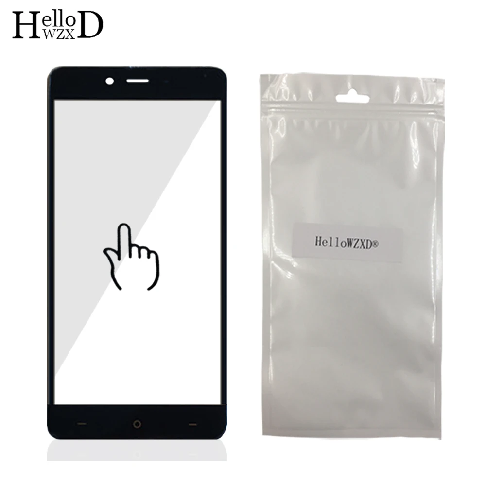 HelloWZXD для One Plus X OnePlus 3 3T 5 1 + Переднее стекло Внешний сенсорный экран Объектив (без