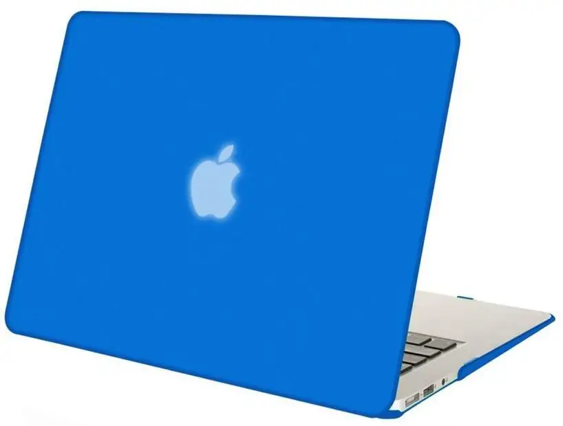 Твердый чехол Mosiso для Macbook Air 11 2013 A1465 A1370 Mac Air Netbbook Coque, аксессуары - Цвет: Blue