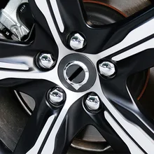 Per Volvo macchina piena di mozzo della ruota a vite tappo di protezione Pneumatico copertura decorativa polvere e ruggine ABS coperchio dado