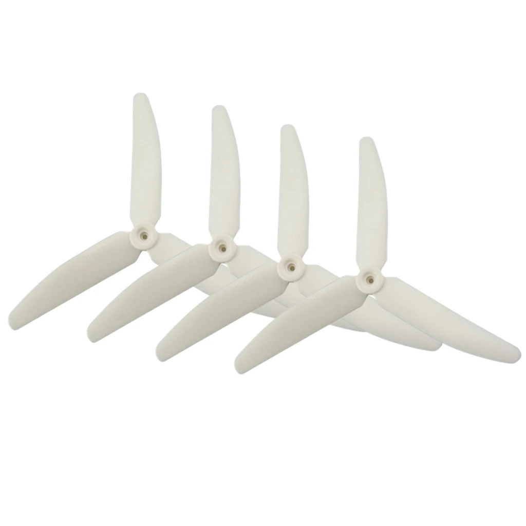 Durable 4 Pcs 3-leaf Propeller Prop for Hubsan X4 H502S H502E CW CCW Propeller Prop RC Helicopters Parts Replacement Accessories