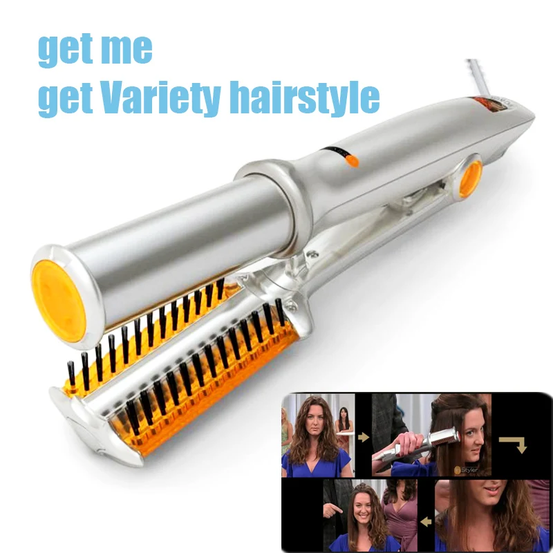 

Home Portable Straight Hair Curling Artifact Straight Curling Dual-Purpose Electric Curling Bar Straightening Splint
