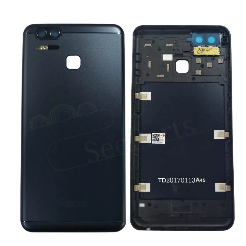 For ASUS ZenFone 3 Zoom ZE553KL Back Battery Cover Case with Volume Power Button Camera Lens 3