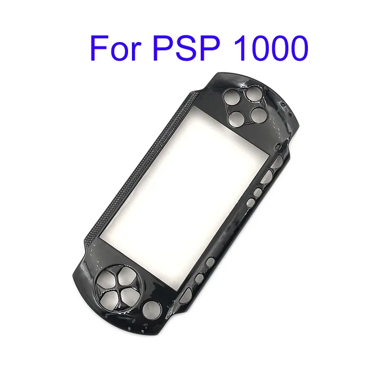 Черная Передняя лицевая накладка-Корпус чехол Крышка Proctector Замена для sony psp 1000 2000 3000