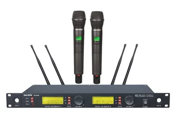 

OK-9300/66H Professional UHF/PLL true diversity wireless microphone system wireless 66H dual handheld transmitter free shipping