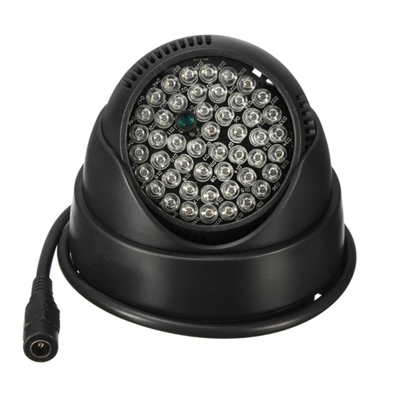 

360 Degree Rotate 48 LED For IR Infrared Night Vision Assist LED Lamp For CCTV Surveillance Security Camera
