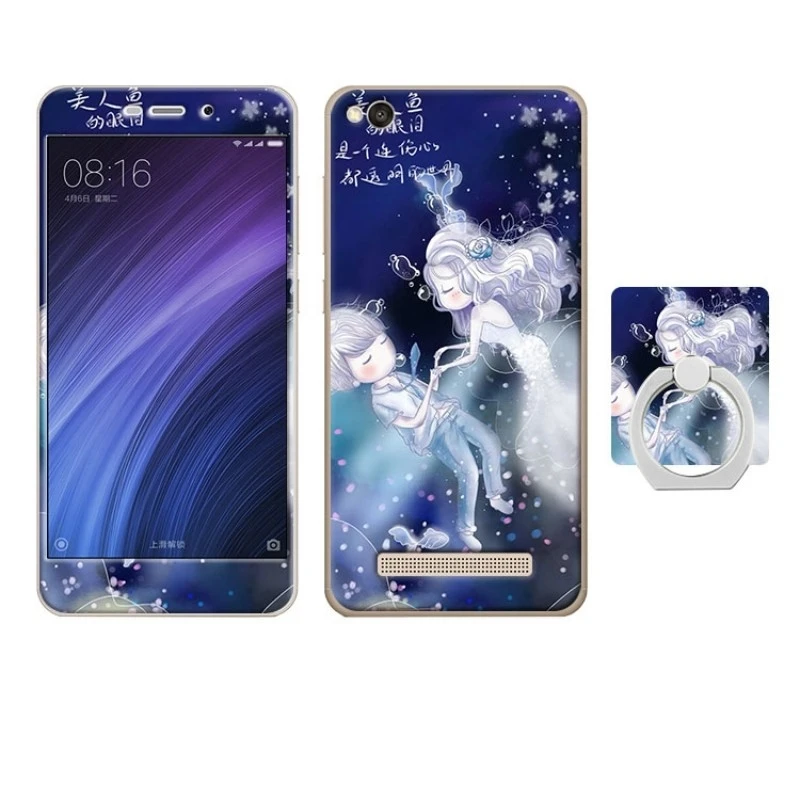 xiaomi redmi 4a case cover glass screen protector  (22)