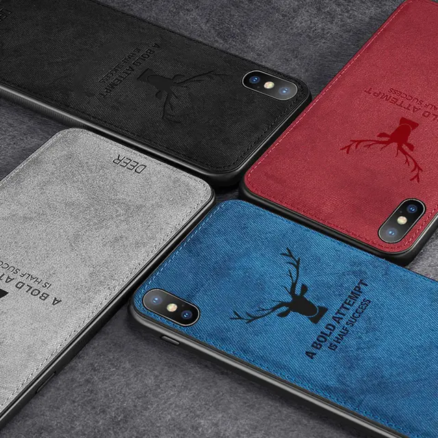 Batman Deer Cloth Phone Cases For iPhone 1