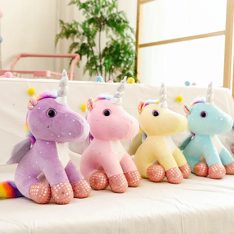 

1Pcs 12cm Unicorn Plush Keychains Birthday Party Toy Stuffed Animal Toy for Children Christmas Boy Girl Gift Unicornio Key Chain
