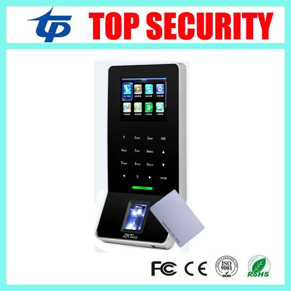 F22 WIFI TCP IP color screen linux system stable fingerprint access control time attendance with RFID