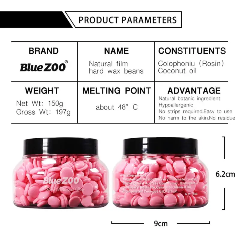 10 ароматов депиляции воск горячая пленка гранула твердого парафина воск для зоны бикини приспособления для Удаления Волос Depilacion бобы