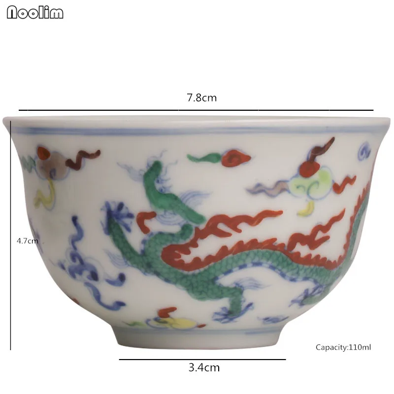 Цзиндэчжэнь стаканы 110 мл китайский расписанный вручную фарфор китайская гайвань фарфоровые чайные чашки чаша чайный горшок чайная чашка из селадона посуда для напитков
