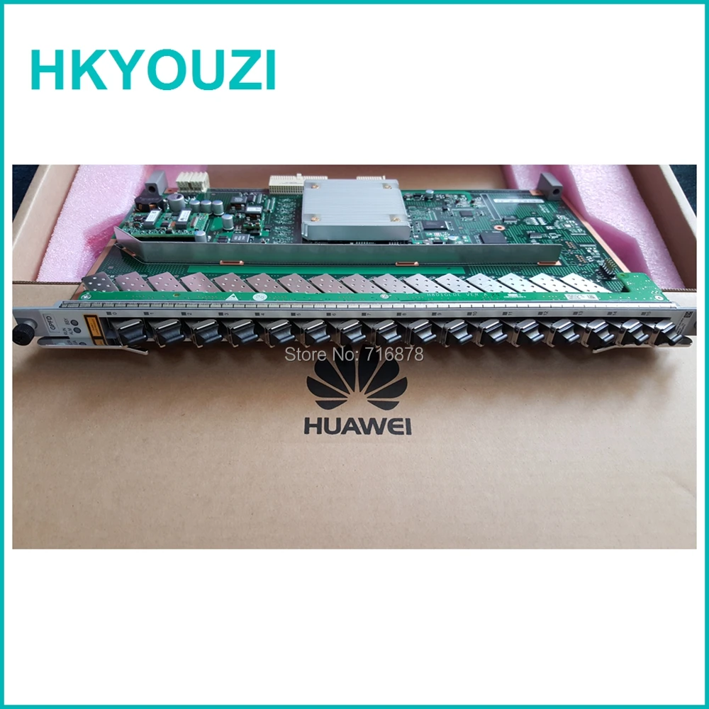 

IN STOCK! GPFD 16 ports GPON line Card for MA5680T or MA5683T OLT include 16PCS GPON-OLT-Class C+ Module