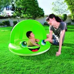 52189 Bestway Dia 97xHt66cm детский игровой бассейн wz Shield Dia38 "xHt26" надувной затененный игровой бассейн для детского травы игрушка в зеленом и красном