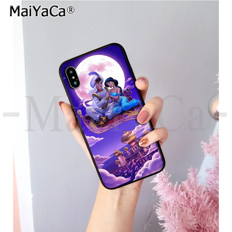 MaiYaCa Genie Aladdin On Sale Painted Soft Shell Phone Case for iPhone 8 7 6 6S Plus 5 5S SE XR X XS MAX Coque Shell MaiYaCa Genie Aladdin On Sale Painted Soft Shell Phone Case for iPhone 8 7 6 6S Plus 5 5S SE XR X XS MAX Coque Shell