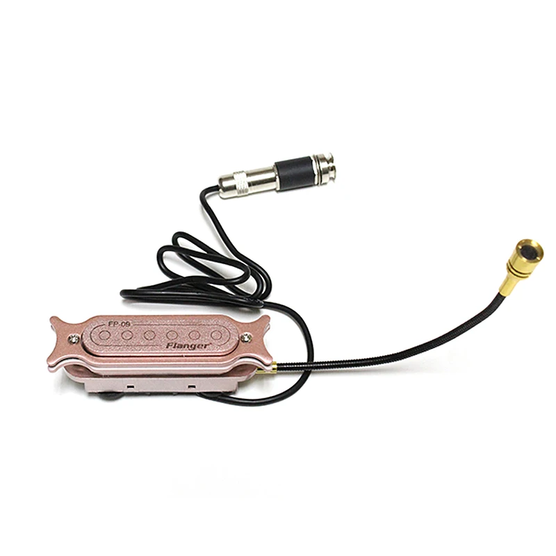 Flanger 1Pc Wood Guitar Acoustic Clip On Pickup Professional Clip