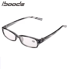 IBOODE квадратные полосатые очки для чтения для мужчин и женщин, очки для дальнозоркости, женские и мужские очки для дальнозоркости, оптика, увеличительные очки